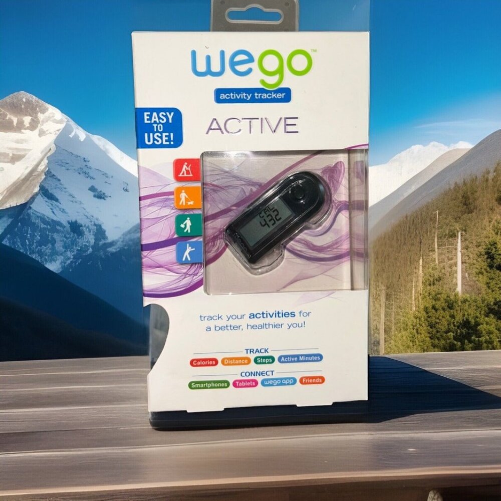 WEGO Active Smart Activity Tracker Pedometer Step Counter Calories Sleep.